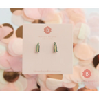 Our Lady of Fatima Earrings Catholic Earrings Christian Jewelry