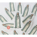 Our Lady of Fatima Sticker - Decorative Stickers