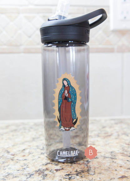Our Lady of Guadalupe Catholic Tumbler - 20oz / Charcoal - Mug