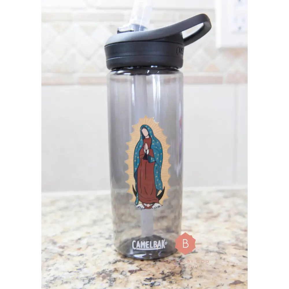 Our Lady of Guadalupe Catholic Tumbler - 20oz / Charcoal - Mug
