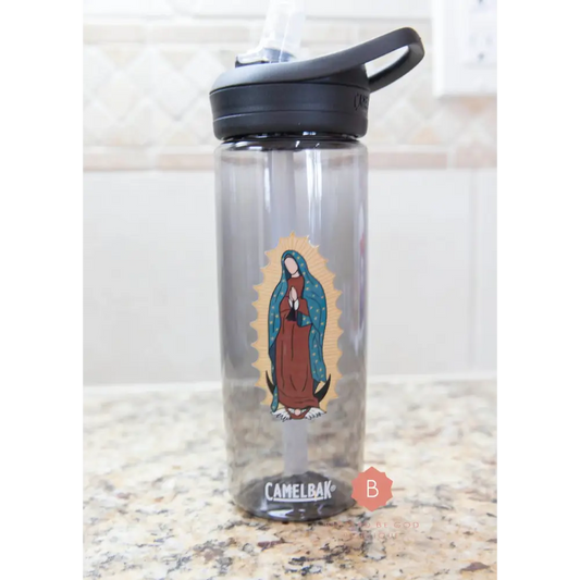 Our Lady of Guadalupe Catholic Tumbler - 20oz / Charcoal - Mug
