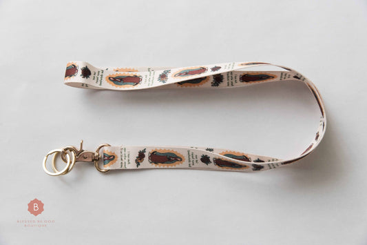 Our Lady Of Guadalupe Lanyard - lanyard