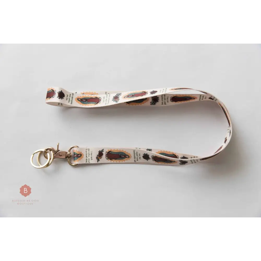 Our Lady Of Guadalupe Lanyard - lanyard