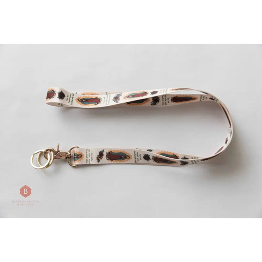 Our Lady Of Guadalupe Lanyard - lanyard