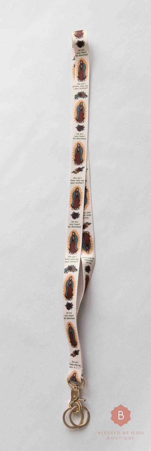 Our Lady Of Guadalupe Lanyard - lanyard