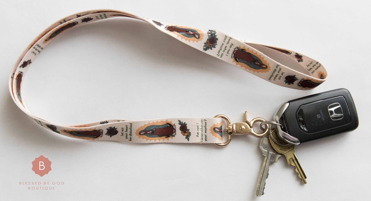 Our Lady Of Guadalupe Lanyard - lanyard