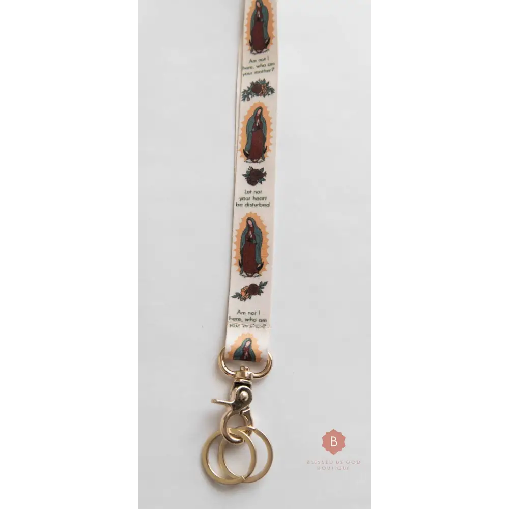 Our Lady Of Guadalupe Lanyard - lanyard