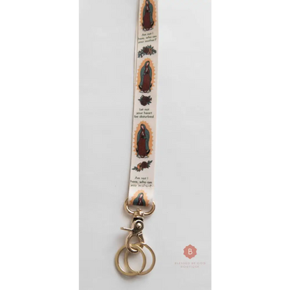 Our Lady Of Guadalupe Lanyard - lanyard