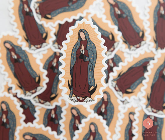 Our Lady of Guadalupe Sticker - Decorative Stickers