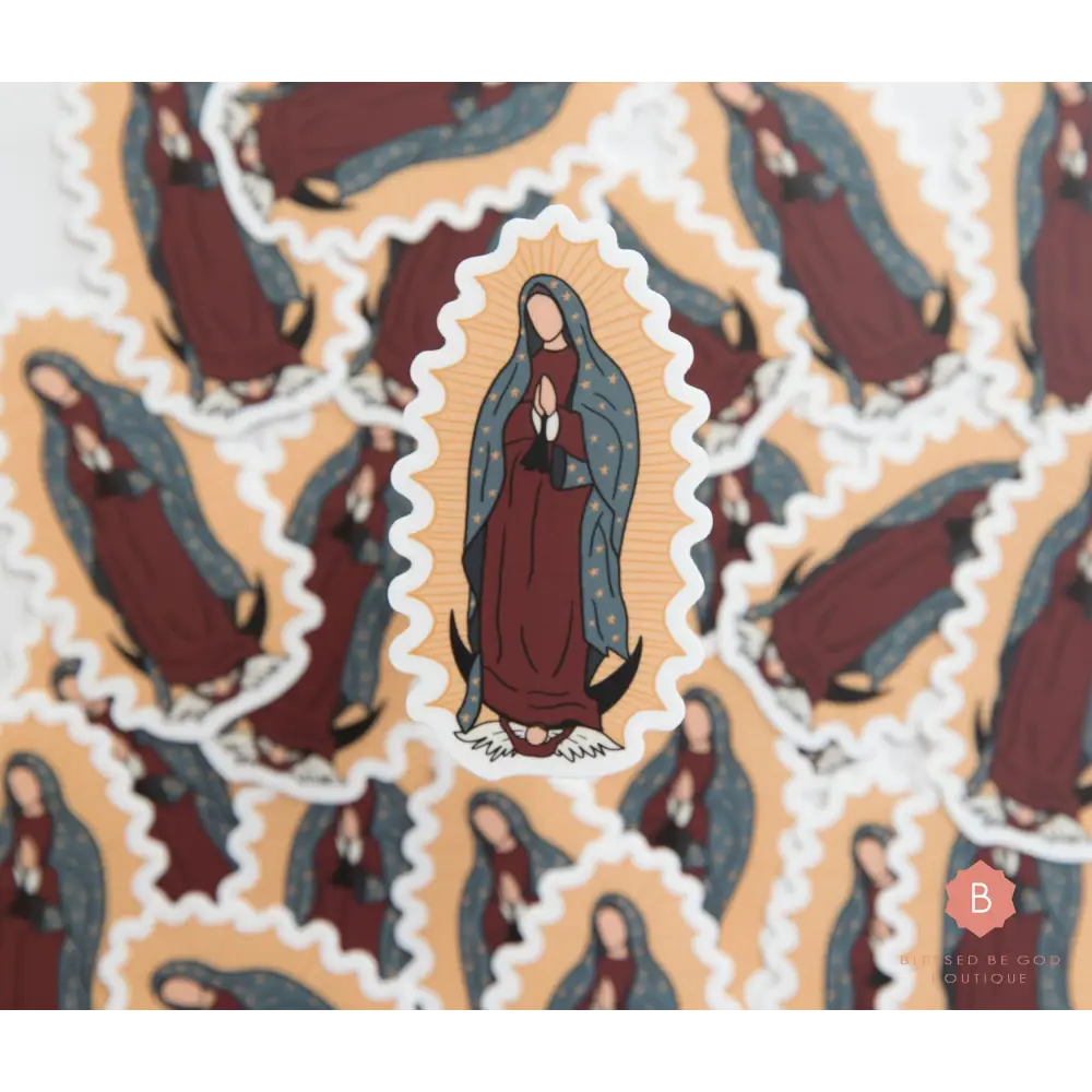 Our Lady of Guadalupe Sticker - Decorative Stickers