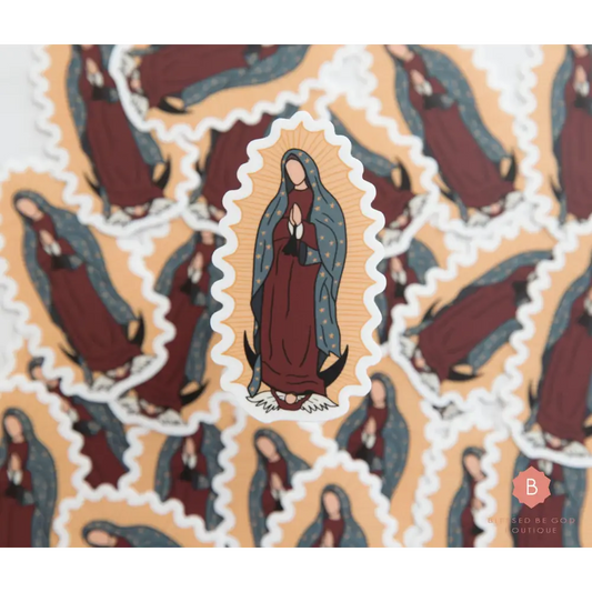Our Lady of Guadalupe Sticker - Decorative Stickers
