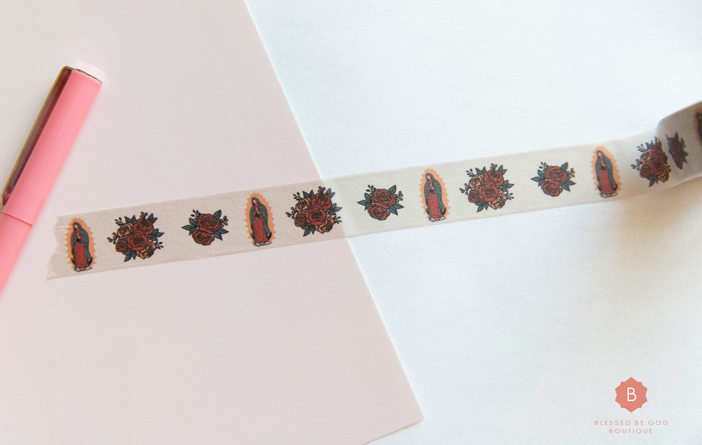 Our Lady of Guadalupe Washi Tape - Decorative Stickers