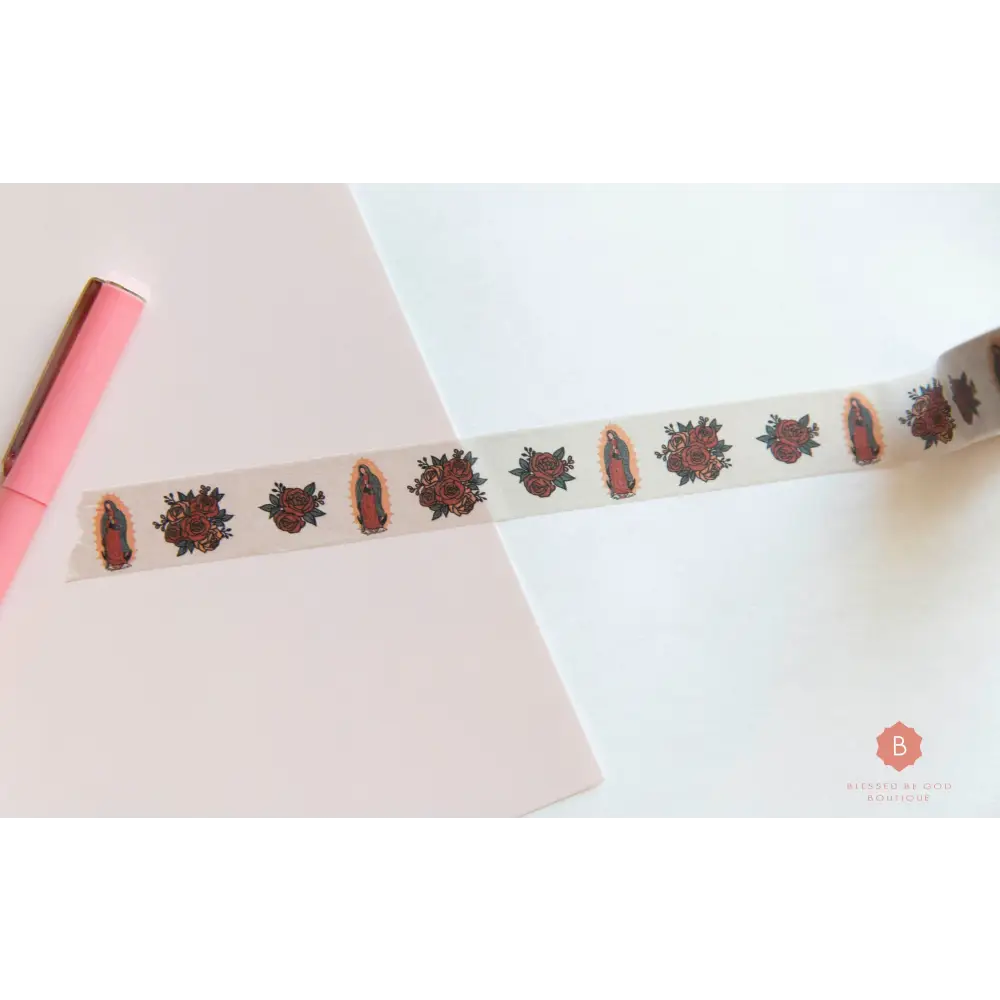 Our Lady of Guadalupe Washi Tape - Decorative Stickers