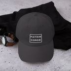 Patris Corde Catholic Men’s Hat - Dark Grey