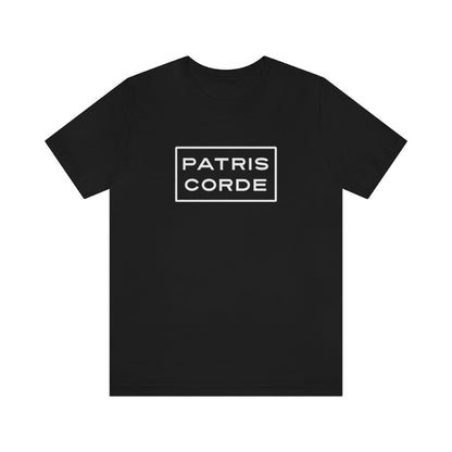Patris Corde Men’s Catholic t-shirt - Black / S - T-Shirt