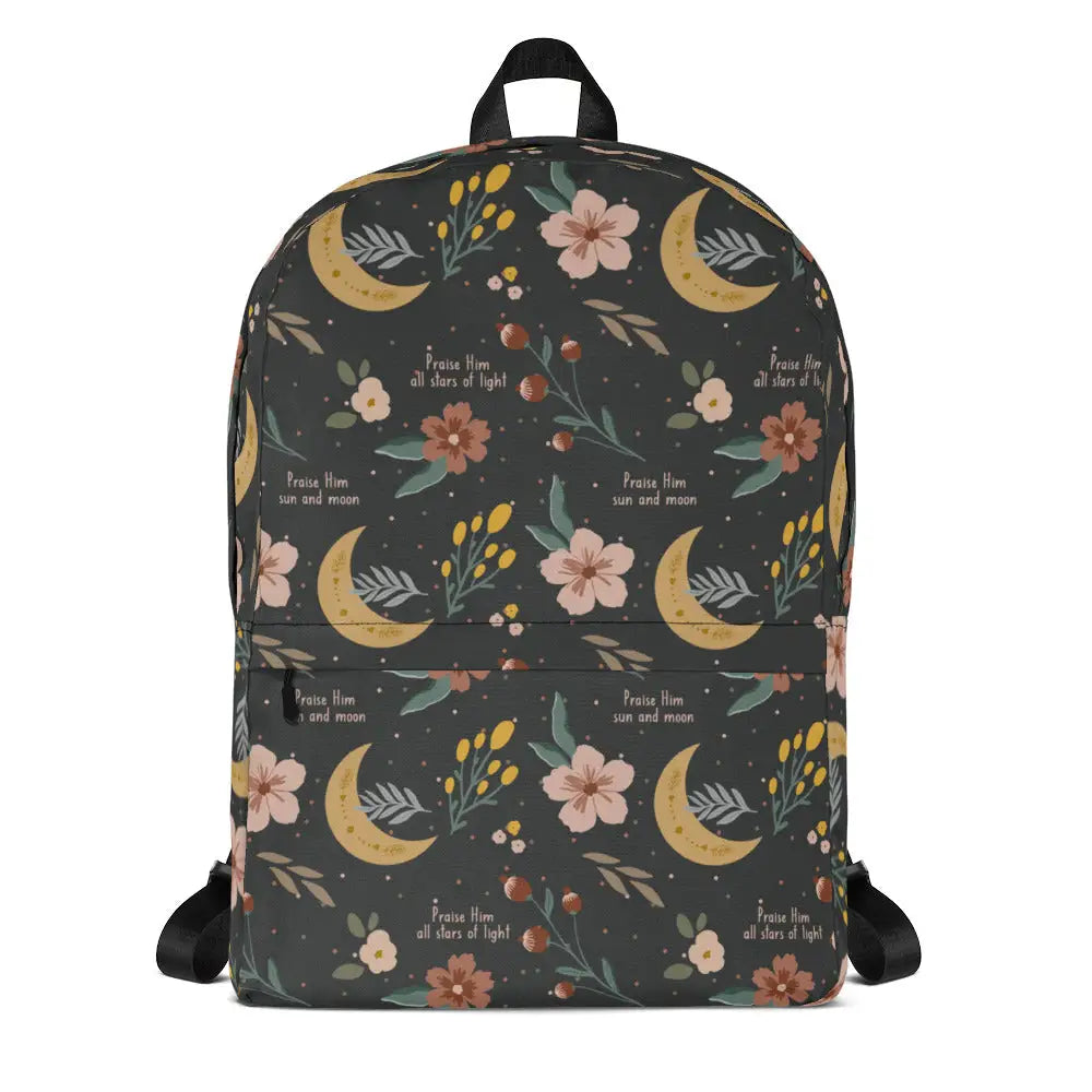 Praise Jesus Catholic Backpack - Backpacks