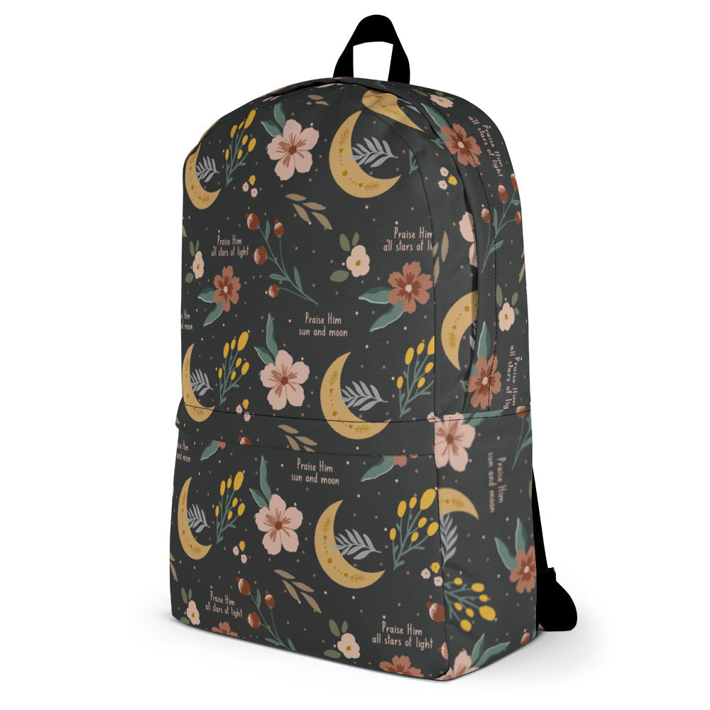 Praise Jesus Catholic Backpack - Backpacks