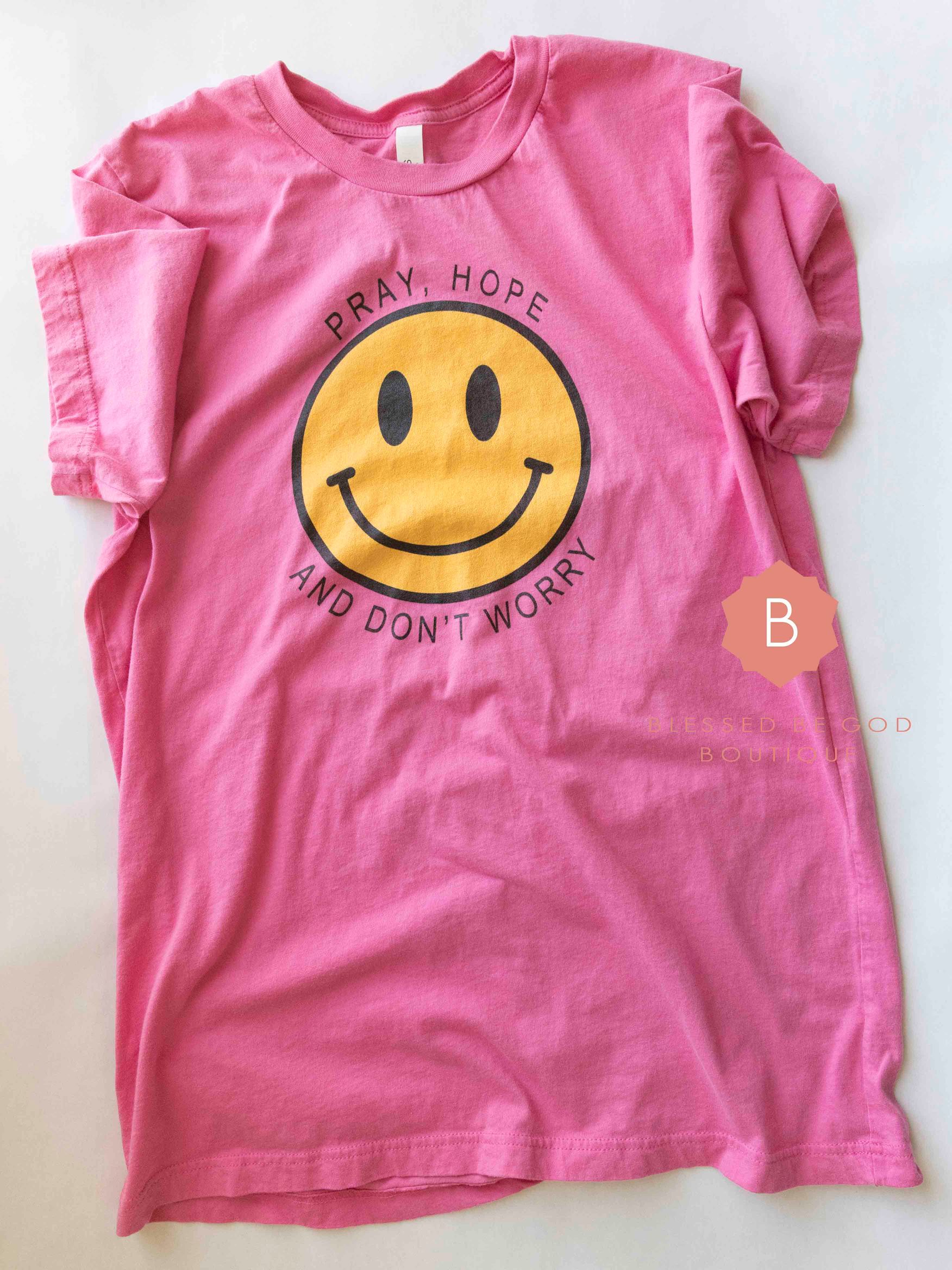 Pray Hope and Don’t Worry t-shirt Padre Pio - T-Shirt