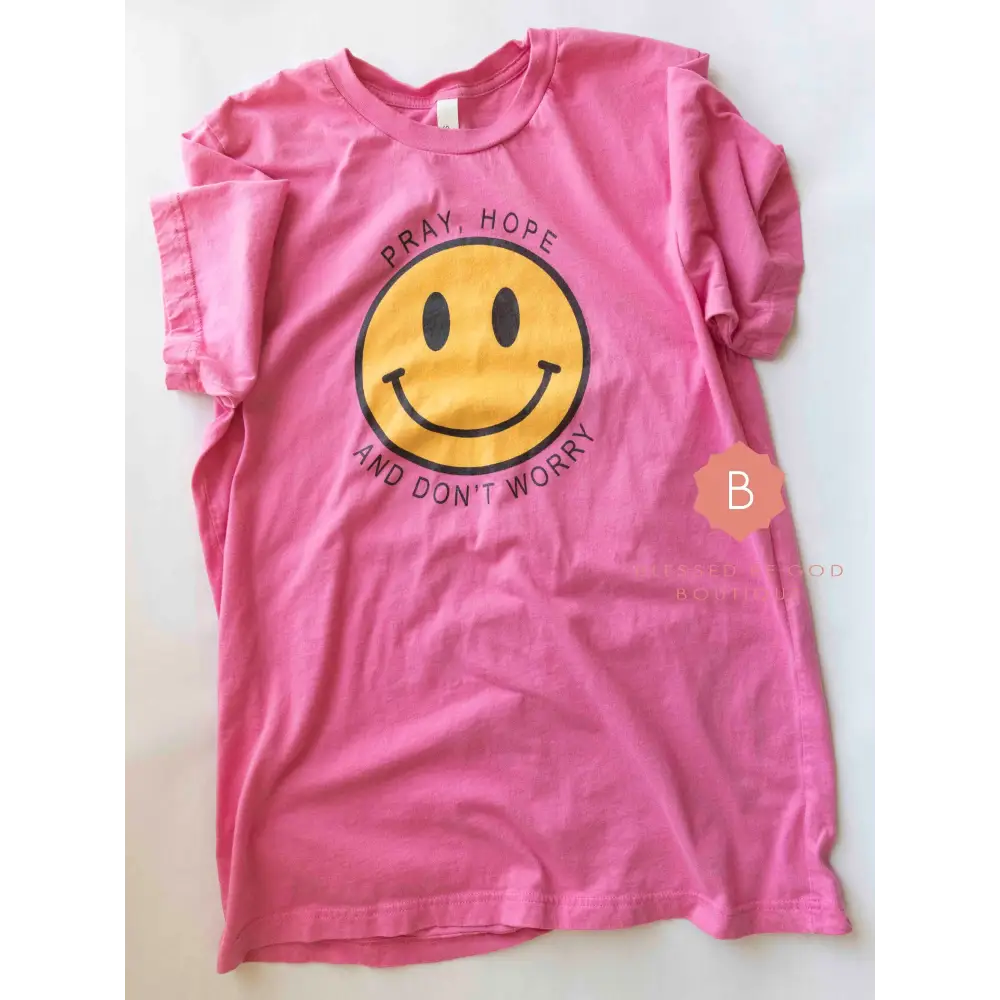 Pray Hope and Don’t Worry t-shirt Padre Pio - T-Shirt