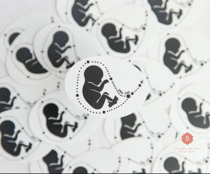 Pro-Life Sticker - Decorative Stickers
