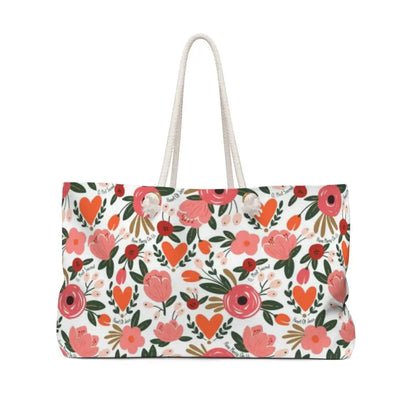 Sacred Heart Catholic Weekender Bag - 24’’ × 13’’ - Bags