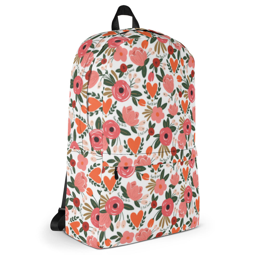 Sacred Heart of Jesus Catholic Backpack - Backpacks