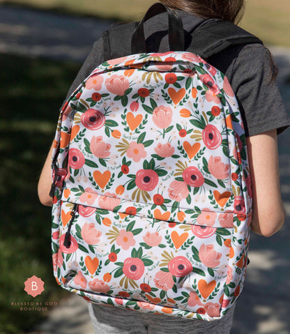 Sacred Heart of Jesus Catholic Backpack - Backpacks