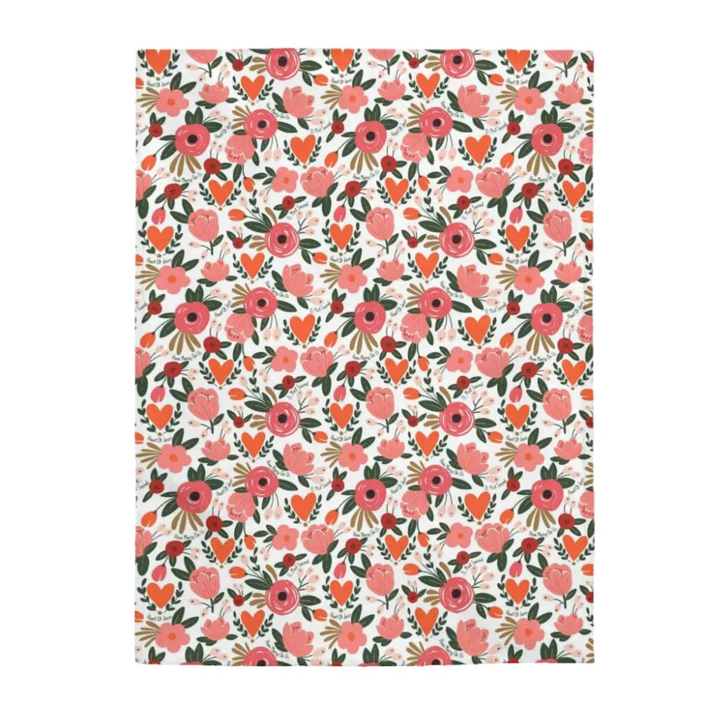 Sacred Heart of Jesus Catholic Blanket - 60’’ × 80’’ - All Over Prints