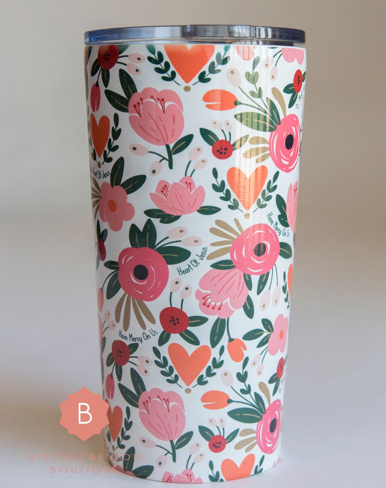 Sacred Heart of Jesus Catholic tumbler - 20oz - Mug