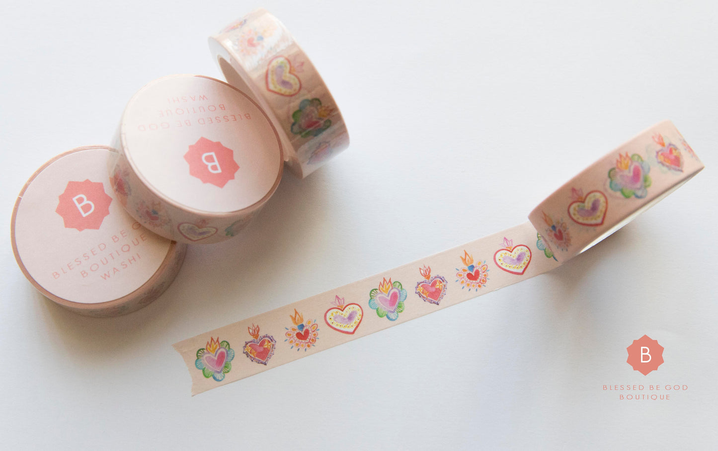 Sacred Heart of Jesus Catholic Washi Tape - washi tape