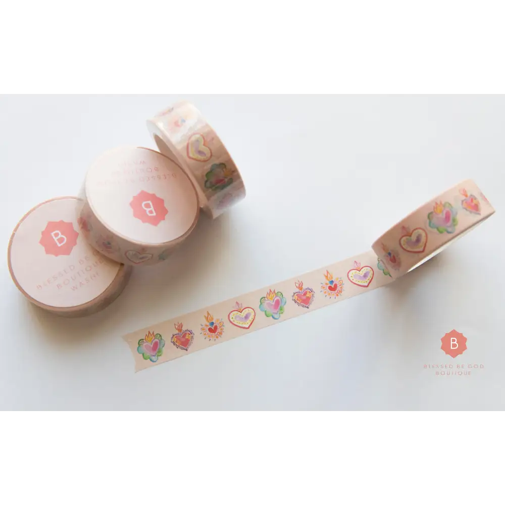 Sacred Heart of Jesus Catholic Washi Tape - washi tape