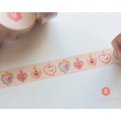 Sacred Heart of Jesus Catholic Washi Tape - washi tape