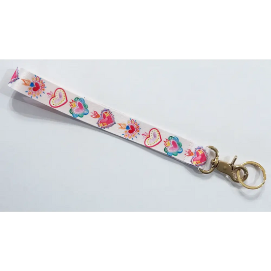 Sacred Heart Wristlet