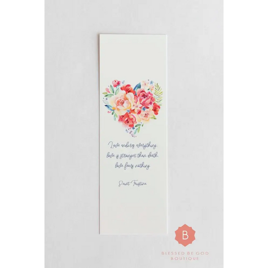 Saint Faustina Catholic Bookmark - Bookmarks