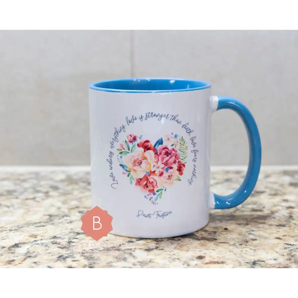 Saint Faustina Catholic Mug 11oz - Mug