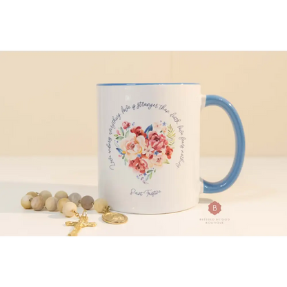 Saint Faustina Catholic Mug 11oz - Mug