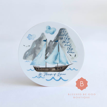 Saint Therese of Lisieux Catholic Sticker - Decorative Stickers