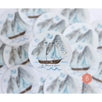Saint Therese of Lisieux Catholic Sticker - Decorative Stickers
