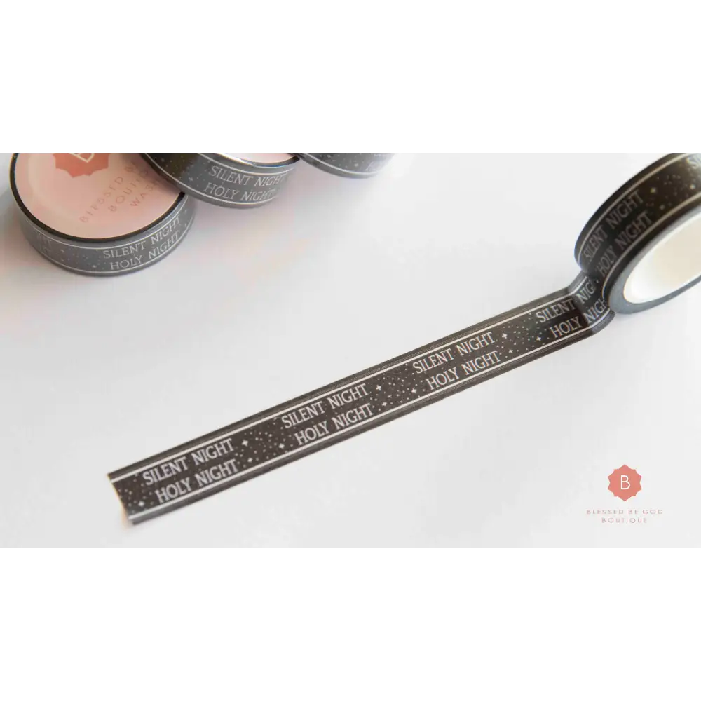 Silent Night Washi Tape - washi tape