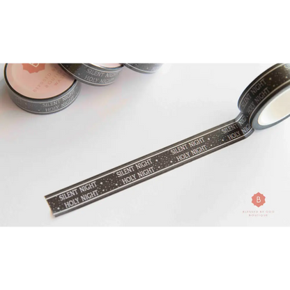 Silent Night Washi Tape - washi tape