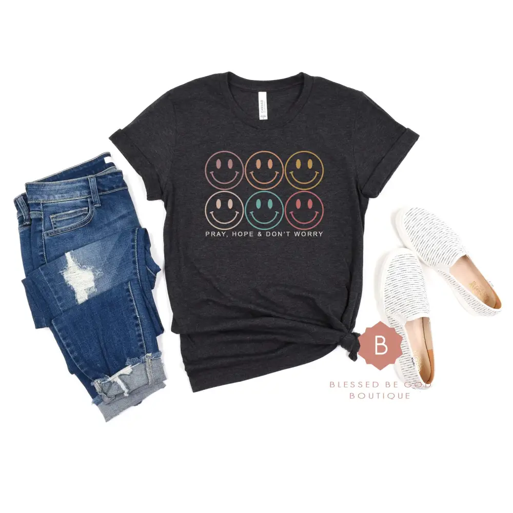 Smiley Catholic t-shirt Padre Pio - T-Shirt