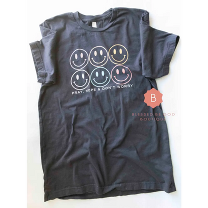 Smiley Catholic t-shirt Padre Pio - T-Shirt