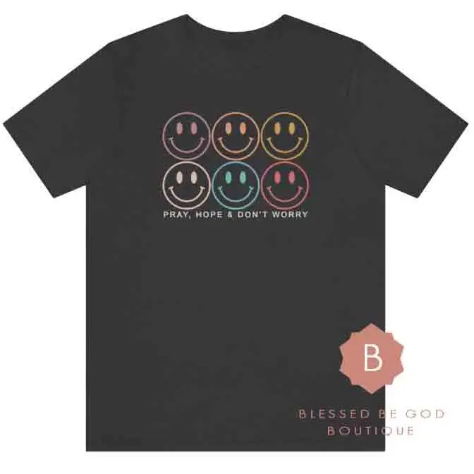 Smiley Catholic t-shirt Padre Pio - T-Shirt