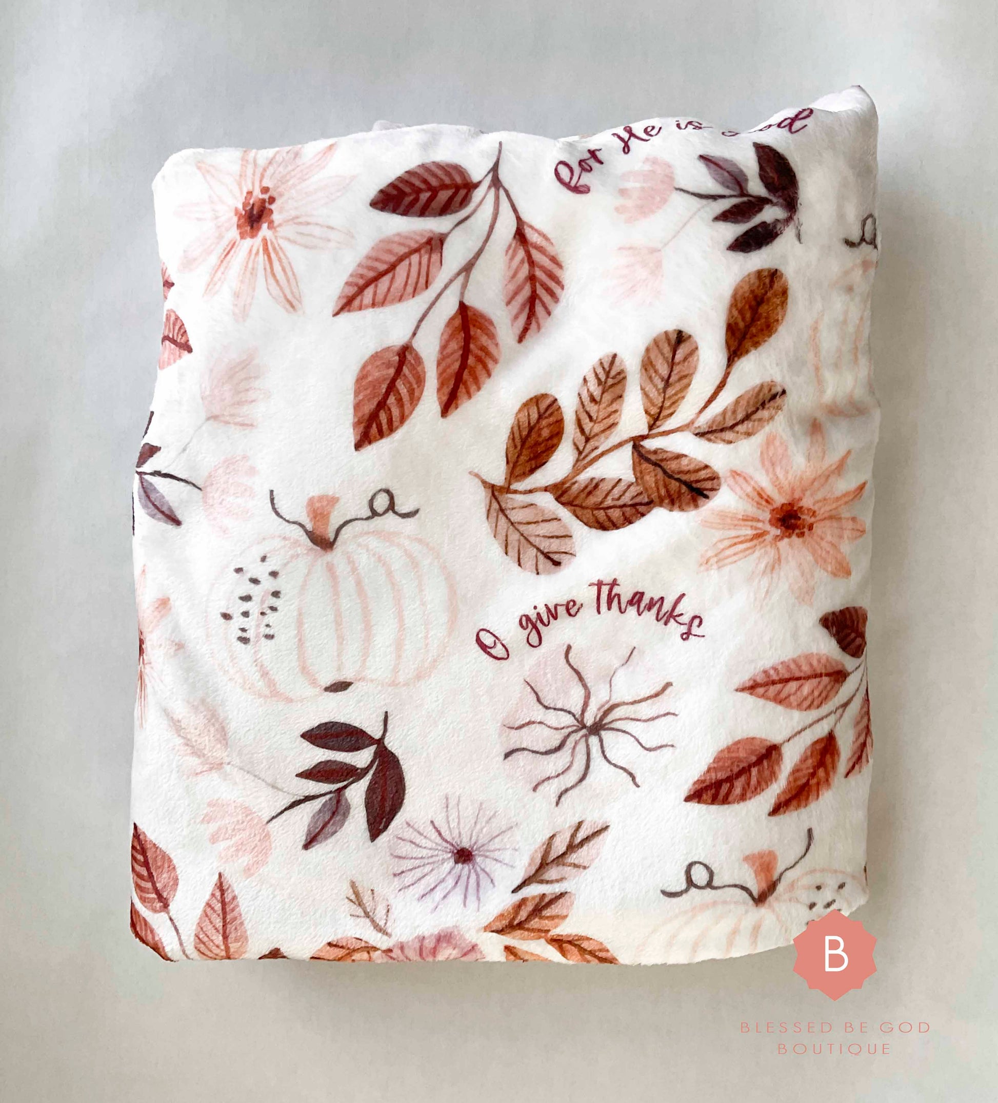 Thanksgiving Catholic Blanket - All Over Prints