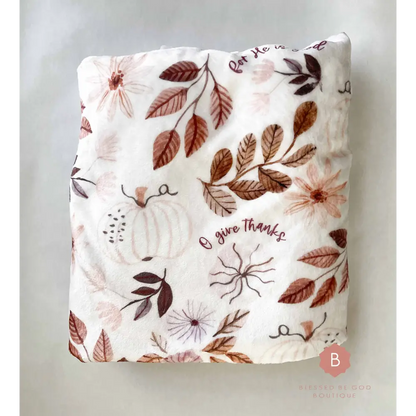 Thanksgiving Catholic Blanket - All Over Prints
