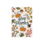 Thanksgiving Garden Flag - 12’’ × 18’’ - Home Decor