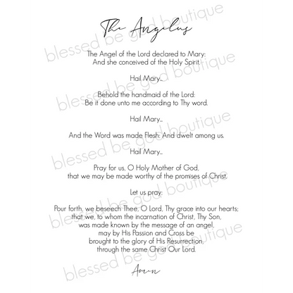 The Angelus Catholic Art 8x10 - Posters Prints & Visual Artwork