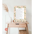The Beatitudes Catholic Art 12x16 - Posters Prints & Visual Artwork