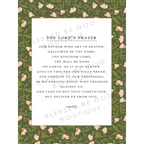 The Lord’s Prayer Catholic Art 12x16 - Posters Prints & Visual Artwork