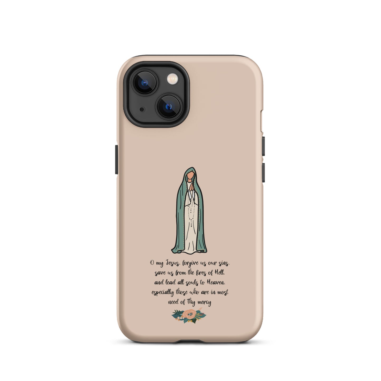 Fatima Catholic Phone Case, Tough Case for iPhone® 11-14
